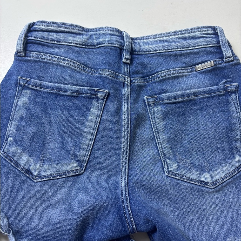 KanCan Distressed Blue Jean Shorts - Picture 10 of 10